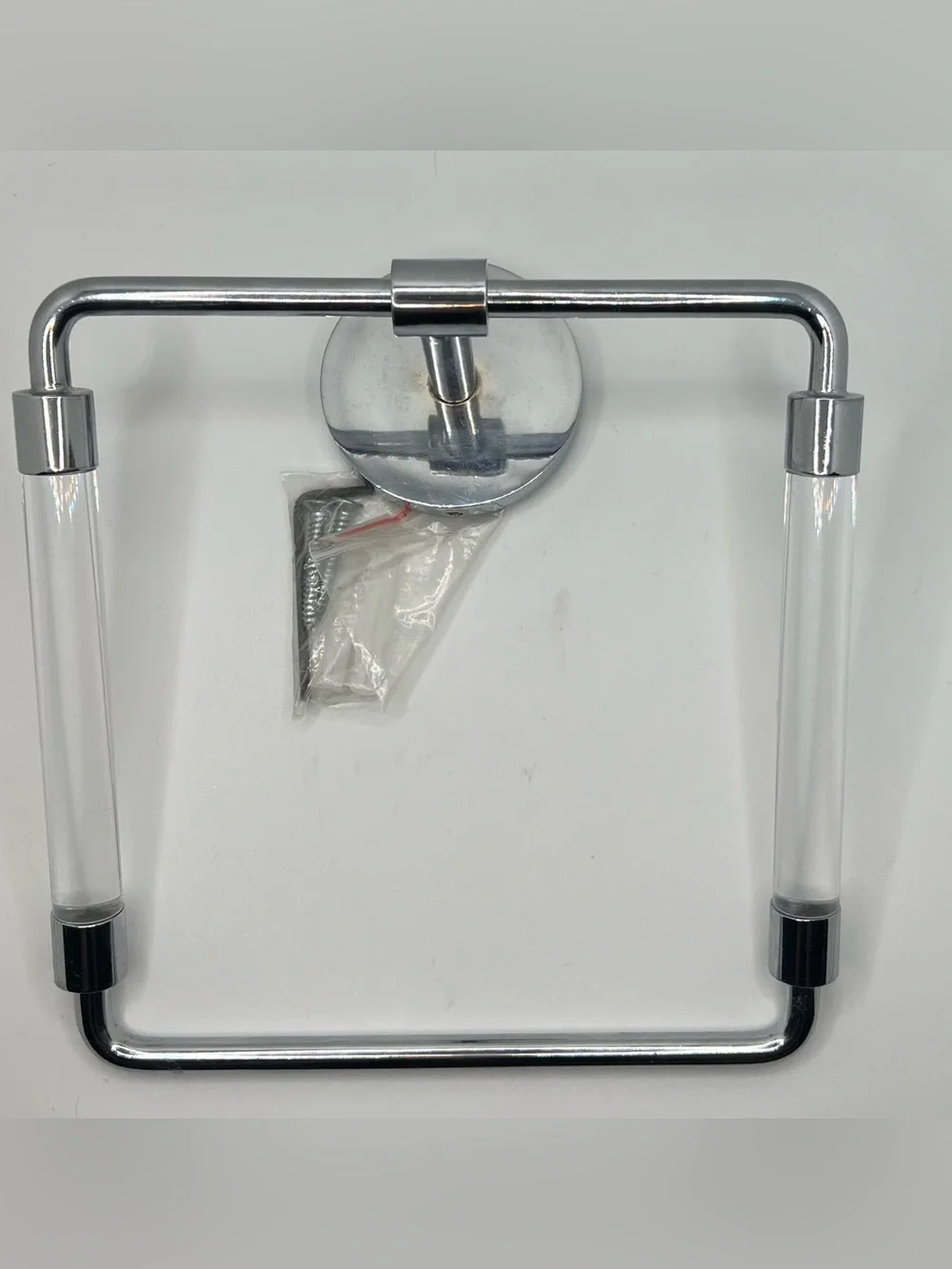 Anthropologie Mikayla Lucite Towel Ring